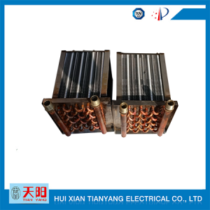 Thickened stainless steel end plate of copper tube condenser for drying equipment