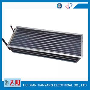 Heat exchanger for radiator of grain dryer