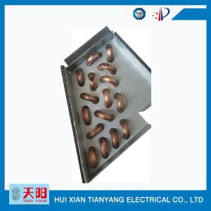 Condenser core assembly of automobile air conditioner evaporator