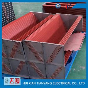 Henan manufacturers mass produce all copper fin evaporator condenser products