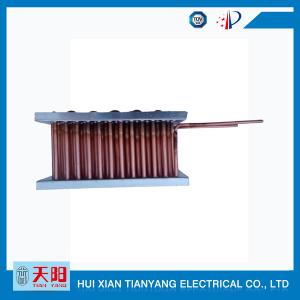 Radiator manufacturers mass produce copper tube finned evaporator condensers