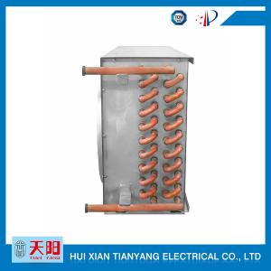 Fresh cabinet condenser evaporator